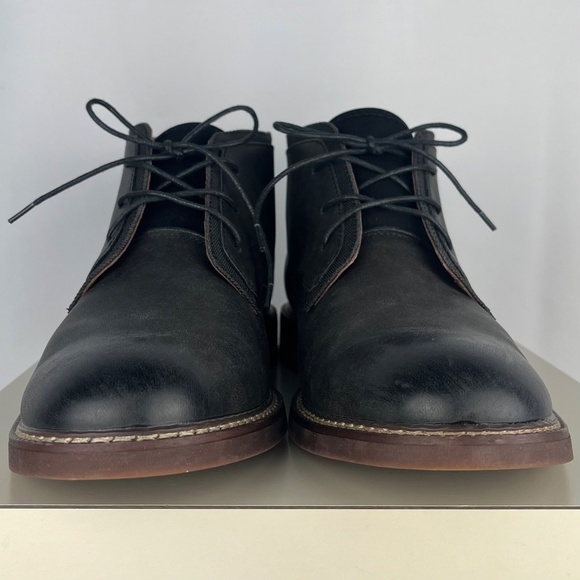 seven91 | Men\'s Lace Up Chukka Boot | Smoky Black | Size 9.5 main image 7